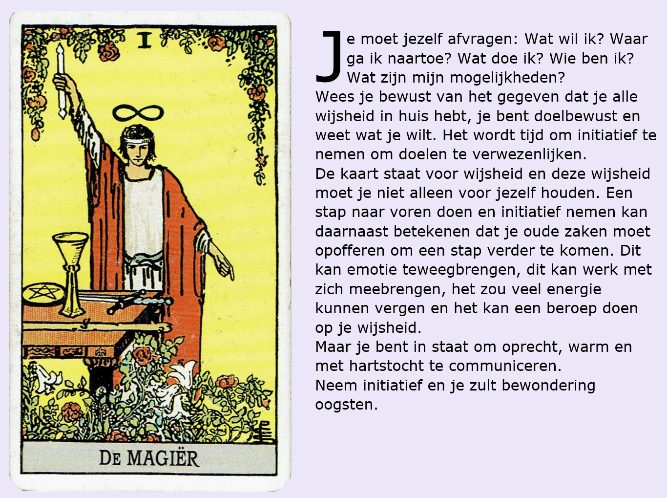 Tarot kaart van de dag