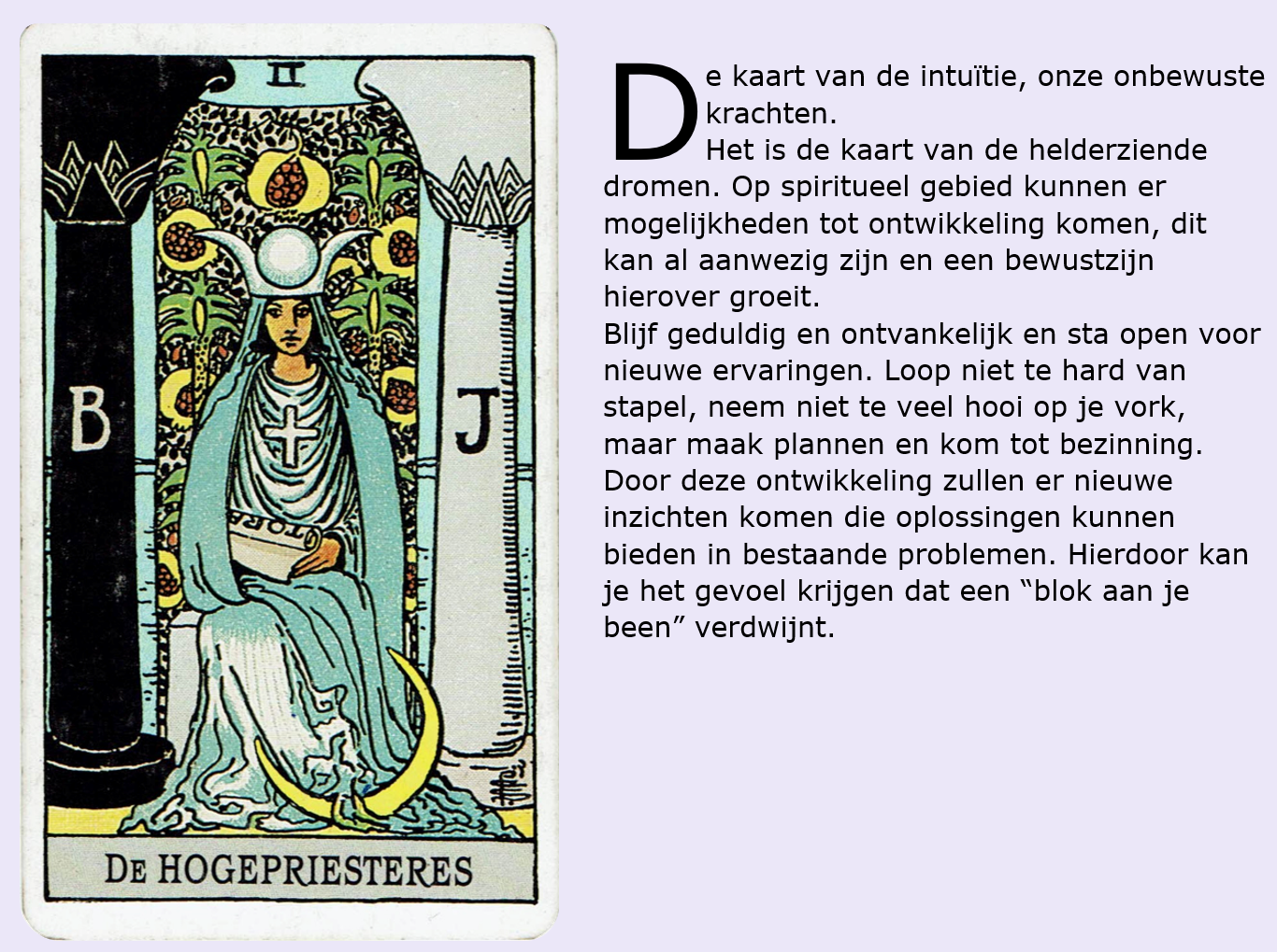 Tarot kaart van de dag