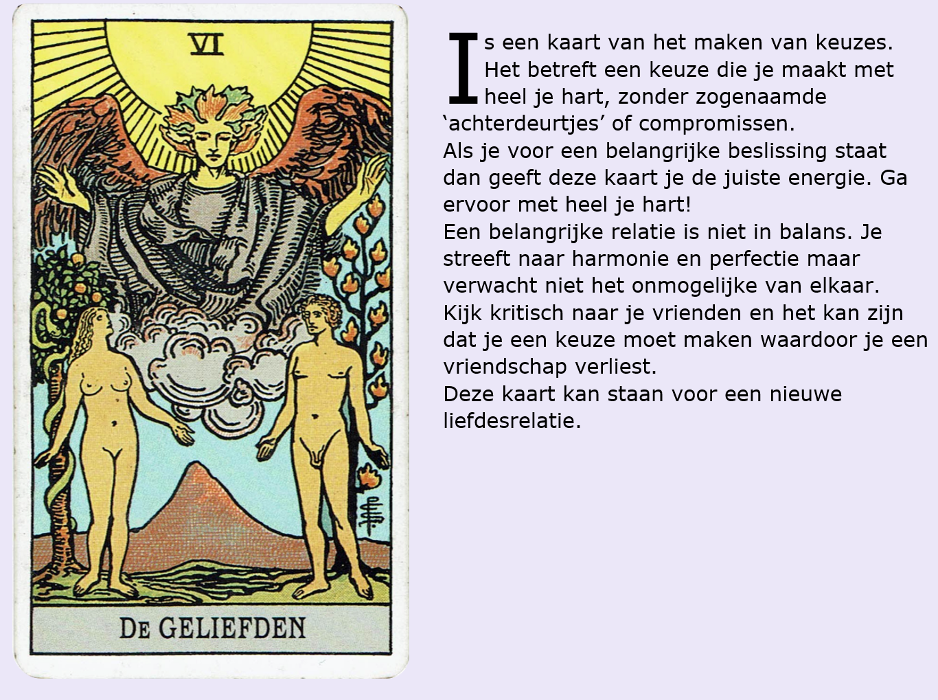 Tarot kaart van de dag
